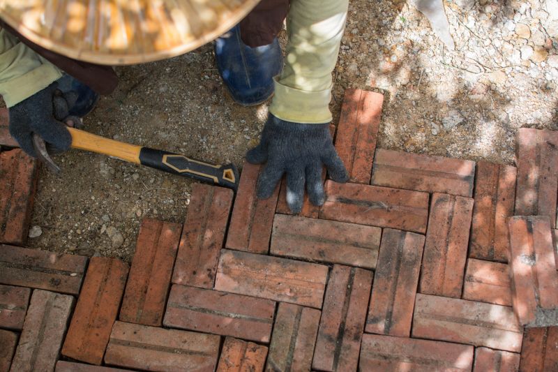 Brick Hardscape Construction in Burlington, VT