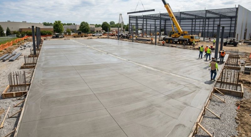 Commercial Slab Construction in Staten Island, NY