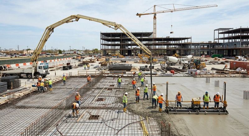 Commercial Slab Construction in West Palm Beach, FL