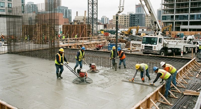Commercial Slab Construction in Tampa, FL