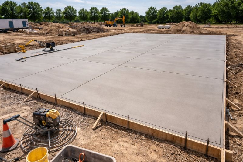 Commercial Slab Installation in Manassas, VA