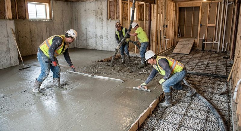 Concrete Basement Pouring in Greenville, SC
