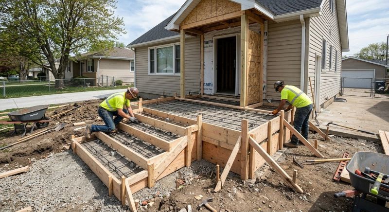 Concrete Porch Construction in Salt Lake City, UT