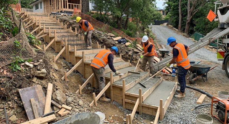 Concrete Steps Pouring in Fort Collins, CO
