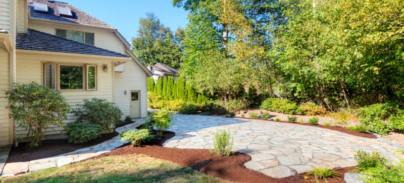 Limestone Patio Installation in Fairfield County, CT