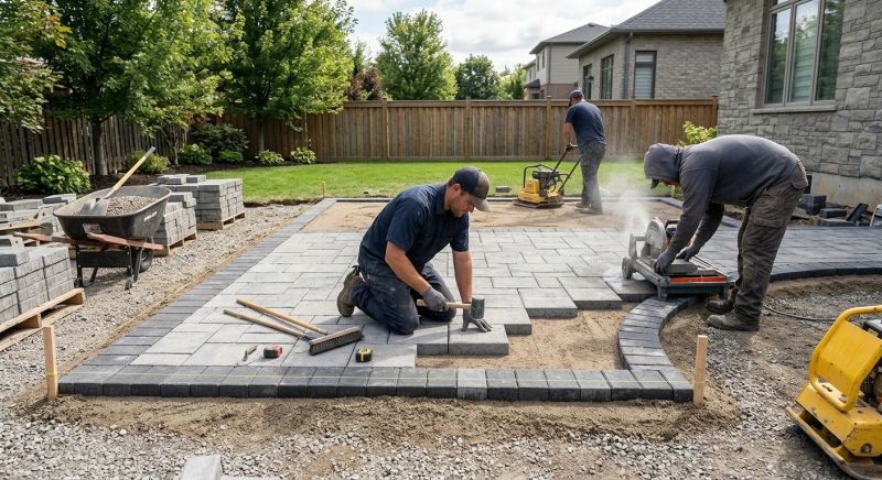 Paver Patio Installation in Fairfield County, CT