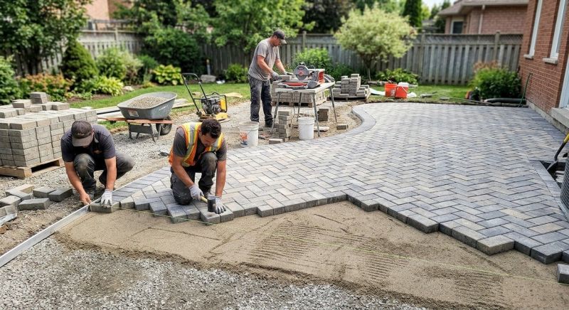 Porcelain Pavers Installation in Boston, MA
