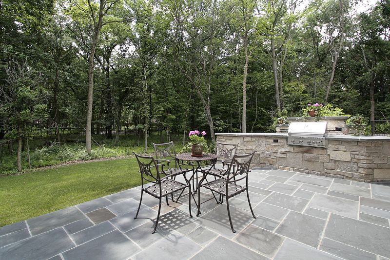 Stone Deck Installation in Boston, MA