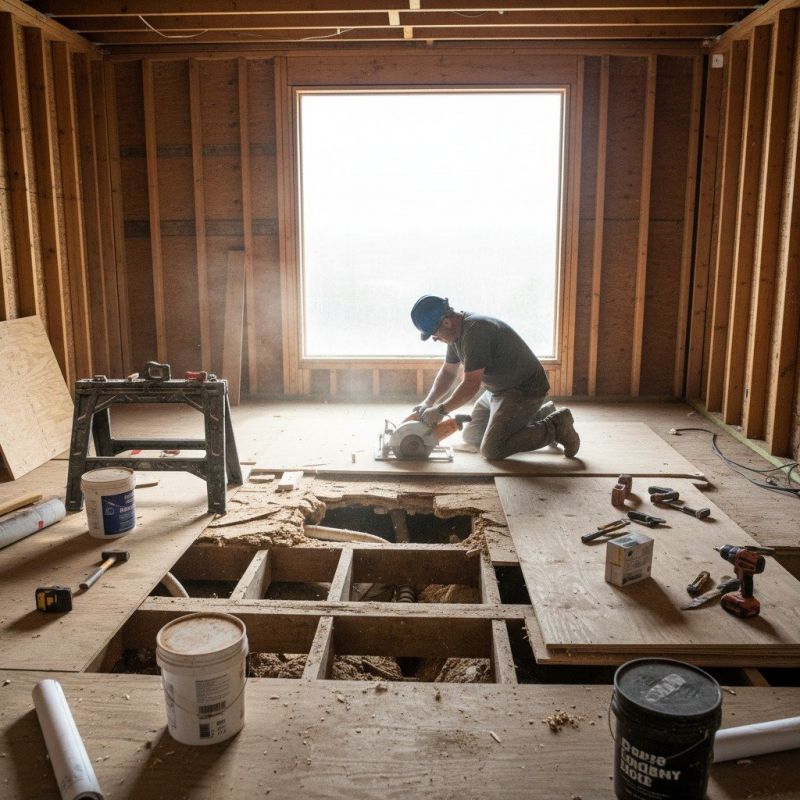 Local Barn Floor Replacement pros at work