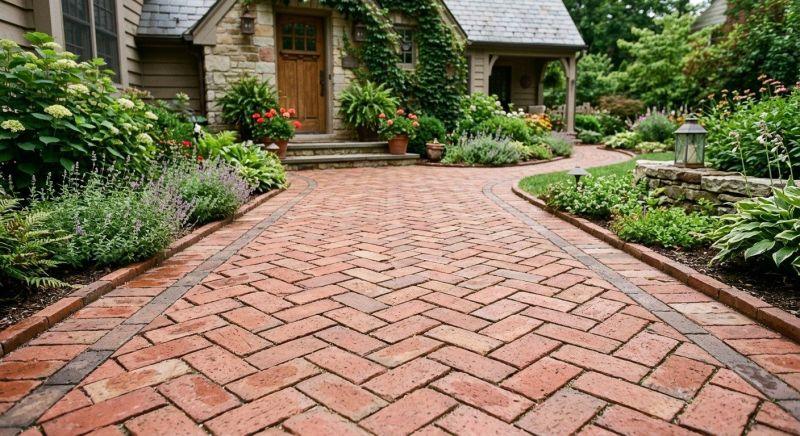 Brick Driveway Paving in Denver, CO