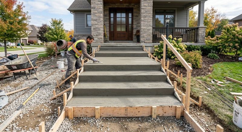 Entryway Stairs Installation in Fort Collins, CO
